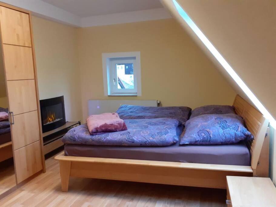 Schoene Und Ruhige Ferienwohnung In Ottendorf Sebnitz Exterior foto
